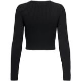 ONLY - KAROL - Trui - Zwart - Wijde Pasvorm - Lange Mouw