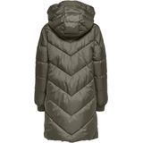 Jacqueline de Yong - Jdyskylar Life Hood Jacket - Olijf - Winterjas