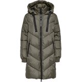 Jacqueline de Yong - Jdyskylar Life Hood Jacket - Olijf - Winterjas