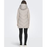 Jacqueline de Yong - Trenchcoat - Beige - 50% Polyester - 50% Gerecycled Polyester