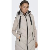 Jacqueline de Yong - Trenchcoat - Beige - 50% Polyester - 50% Gerecycled Polyester