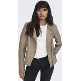 Only Onlava Faux Leather Biker Otw Noos Dames Jas