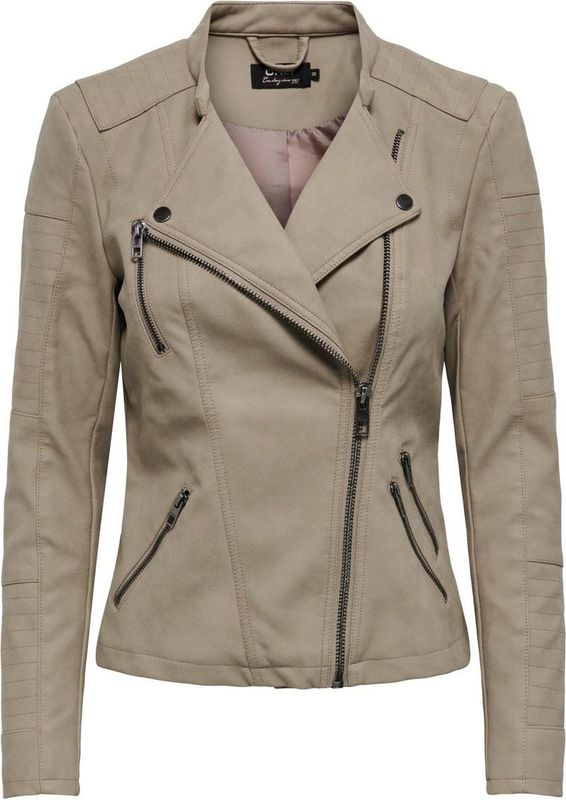 Only Onlava Faux Leather Biker Otw Noos Dames Jas