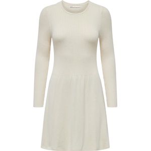 Only - ALMA - Gebreide Jurk - Effen - Licht Uitlopend - Viscosemix