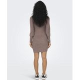 Onlkatia - Lange Jurk - Gebreid - Hoge Hals - Lange Mouwen - Comfort Fit