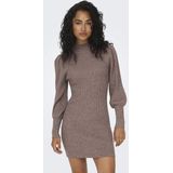 Onlkatia - Lange Jurk - Gebreid - Hoge Hals - Lange Mouwen - Comfort Fit