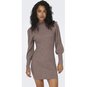 Onlkatia - Lange Jurk - Gebreide Jurk - Hoge Hals - Lange Mouwen - Comfort Fit