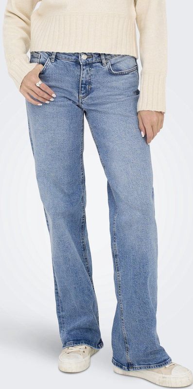 Only - Onljuicy Lw Wide Leg Dnm Rea365 Noos - Dames - Jeans