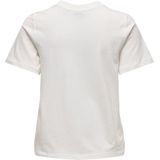 JDY - T-shirt - Katoen - O-hals - Korte Mouwen - Regular Fit