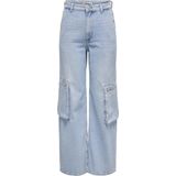 Only - Onlhope Ex Hw Wide Cargo Dnm Cro - Dames - Jeans