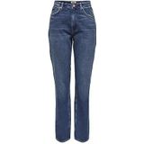 Jeans - Mid Wash - Katoen - Straight Fit - Gulp met Rits