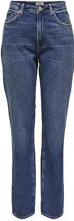 Jeans - Mid Wash - Katoen - Straight Fit - Gulp met Rits