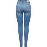 ONLY - ONLBLUSH HW SK PUSH UP REA451 - Dames Jeans - Blauw - Katoen
