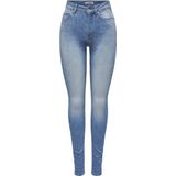 ONLY - ONLBLUSH HW SK PUSH UP REA451 - Dames Jeans - Blauw - Katoen