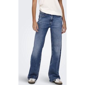 Only Jeans Onljuicy Hw Wide Dnm Dc Noos 15300111 Medium Blue Denim Dames