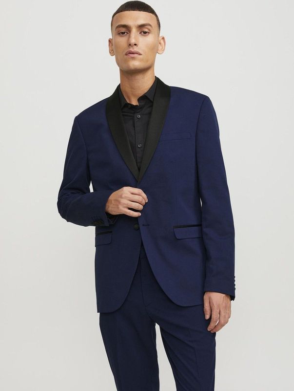 Jack & Jones - Blazer - Extra Slank Model - Met Vallende Revers