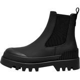 Buzz - Chelsea Bottines - Zwart - Polyurethaan