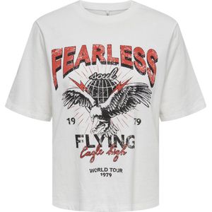 Only - Onllulu Life Boxy s s Wild Top Box Jrs - Dames - t-Shirts