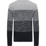 Only & Sons - Trui - Lichtgrijs / Grijs Gemêleerd / Zwart - Lange Mouw