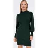 Only - Onlkatia - Jurk - Donkergroen - Korte Sweater Dress