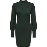 Only - Onlkatia - Jurk - Donkergroen - Korte Sweater Dress