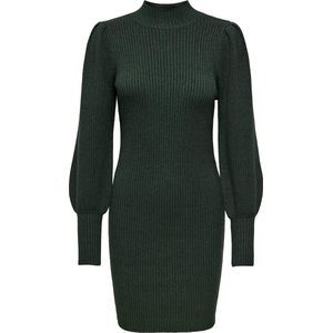 Only - KATIA - Gebreide Jurk - Effen - Comfort Fit - Viscosemix