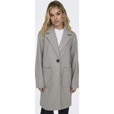 Bestseller A/S - ONLNEWVICTORIA Life Coat - Bodywarmer - Steeple Gray - Materiaal: Melange