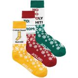 Jack & Jones - Sokken - Kerst - Rio Red - 3-Pack