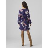 Vmshilah - Korte Jurk - Regular Fit - Geknoopte Kraag - Lange Mouwen