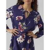 Vmshilah - Korte Jurk - Regular Fit - Geknoopte Kraag - Lange Mouwen