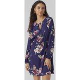 Vmshilah - Korte Jurk - Regular Fit - Geknoopte Kraag - Lange Mouwen