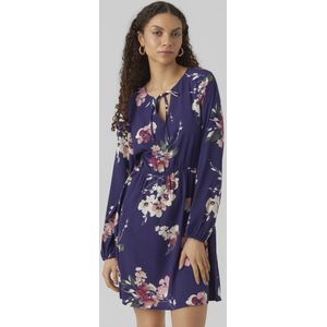 Vmshilah - Korte Jurk - Regular Fit - Geknoopte Kraag - Lange Mouwen