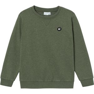 NAME IT - NKMVIMO LS SWEAT BRU NOOS - Jongens Trui - Bruin - Katoen