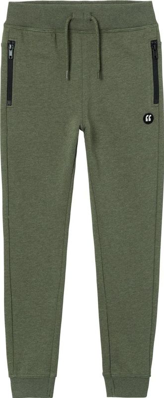NAME IT - NKMVIMO SWE PANT - Jongens Broek - Bruin - Sweatstof - Regular Fit