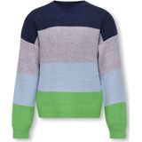 Kids Only Blouse - Gebreid - Noos - KogSandy - IJsland Green/Jur - Kids Only - 3-4 jaar (98-104) - Shirts