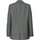 Pieces - Oversized Blazer - Zwart - Polyester Mix