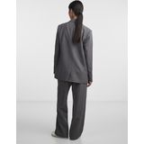 Pieces - Oversized Blazer - Zwart - Polyester Mix