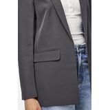 Pieces - Oversized Blazer - Zwart - Polyester Mix