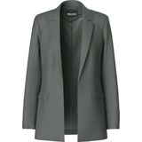 Pieces - Oversized Blazer - Zwart - Polyester Mix