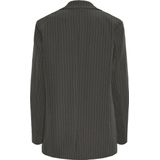 Pieces - Pcbossy Ls Loose Striped Blazer - Magnet/Pinstripe - Dames