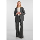 Pieces - Pcbossy Ls Loose Striped Blazer - Magnet/Pinstripe - Dames