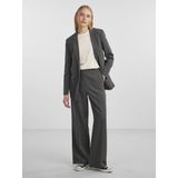 Pieces Broek Pcbossy Hw Wide Striped Pants Noos 17130407 Magnet Dames