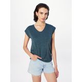 Pieces - Pcbillo Tee Lurex Stripes Jrs Noos Bc - Dames - t-Shirts