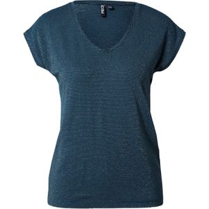 Pieces - Pcbillo Tee Lurex Stripes Jrs Noos Bc - Dames - t-Shirts