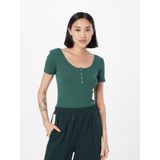 PIECES - T-shirt - Groen - Katoen