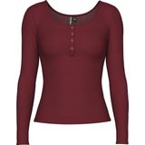 Pieces Pckitte Ls Top Jrs Noos Bc Dames Blouses