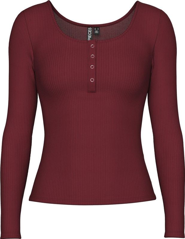 Pieces Pckitte Ls Top Jrs Noos Bc Dames Blouses