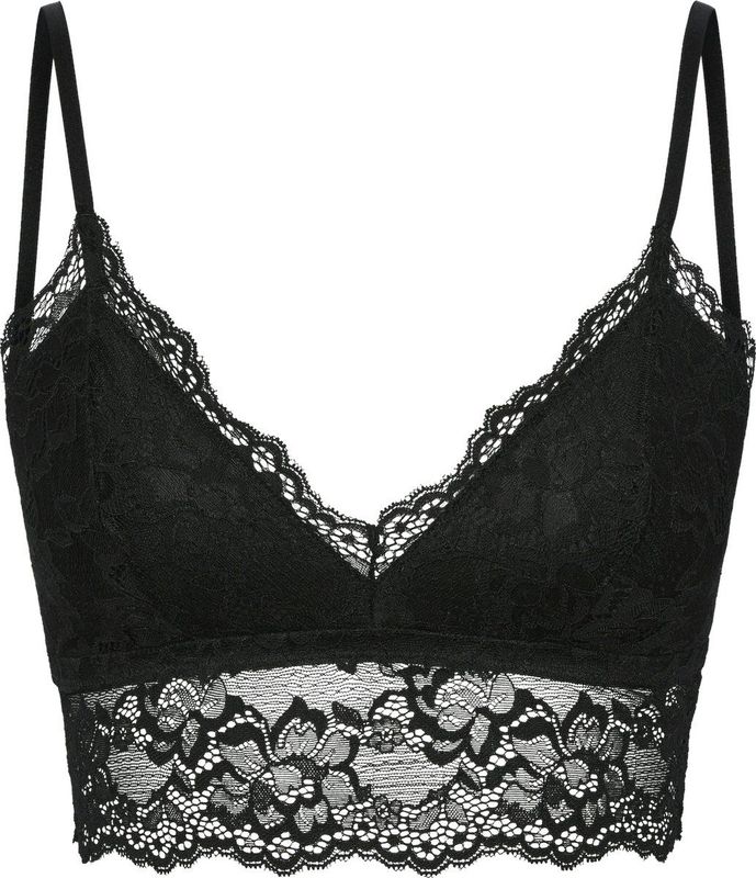 PIECES voorgevormde bralette PCLINA zwart