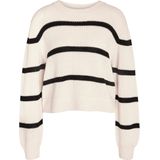 Gebreide Trui - Ronde Hals - Lange Mouwen - 50% Acryl, 50% Katoen