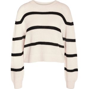 Gebreide Trui - Ronde Hals - Lange Mouwen - 50% Acryl, 50% Katoen